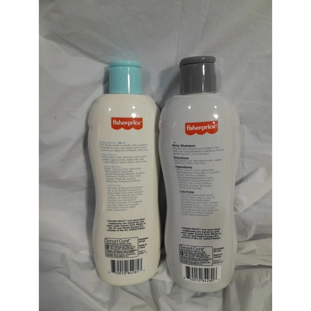 Fisher-Price Hello Bedtime Hypoallergenic Baby Shampoo and Body Wash